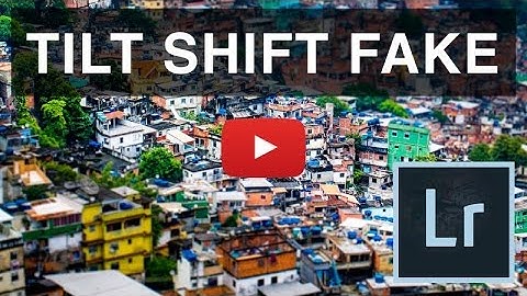 TILT SHIFT LOOK IN LIGHTROOM FAKEN #009