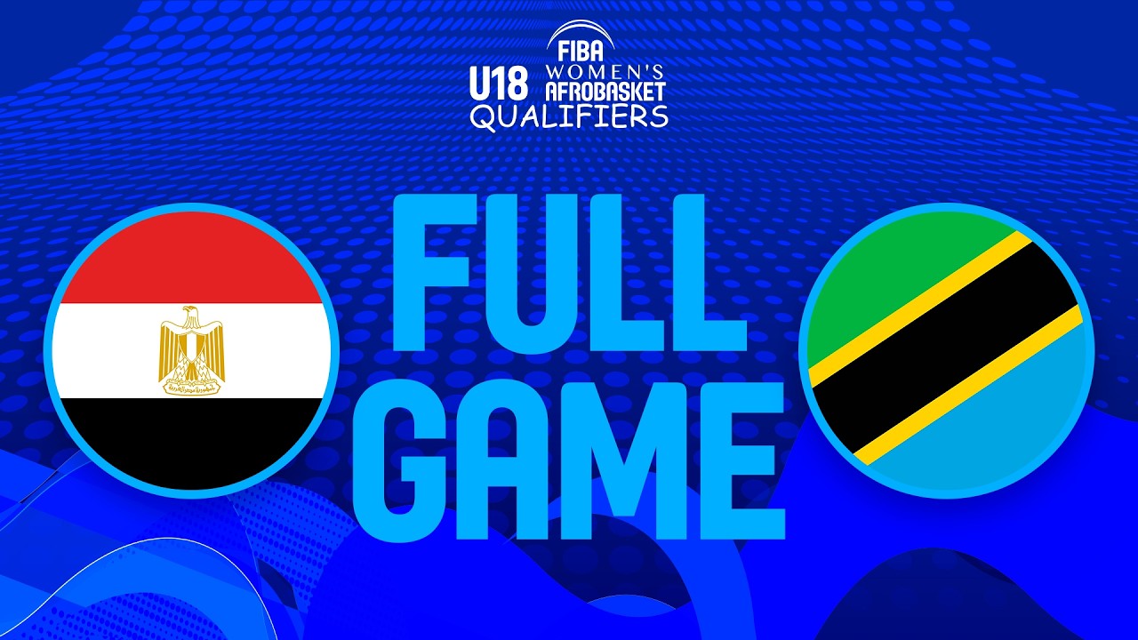 Semi-Finals | Egypt v Tanzania | Full Basketball Game | FIBA U18 Women's AfroBasket Qualifiers 2026