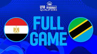 Semi-Finals | Egypt v Tanzania | Full Basketball Game | FIBA U18 Women's AfroBasket Qualifiers 2026