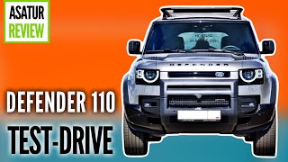 POV ТЕСТ-ДРАЙВ Land Rover DEFENDER 110 / Ленд Ровер ДЕФЕНДЕР 110 на ходу ПОВ тест-драйв 2022