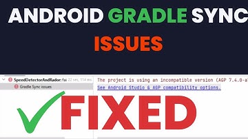 Error running android: Gradle project sync failed || The project is using an incompatible version