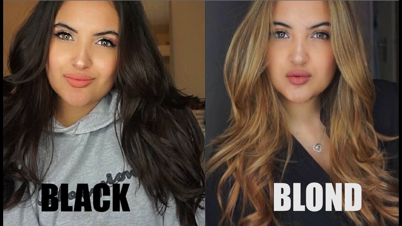 blond vs dark hair