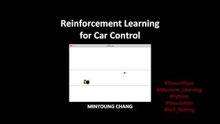 Self Driving Car Simulation in 2D - Reinforcement Learning