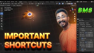 Most Important Shortcuts in Blender | #BMS EP02