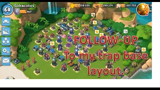 Follow-UP to: How do I get diamonds and intel + 90% of the time | Sol's trap base | Boom Beach screenshot 1