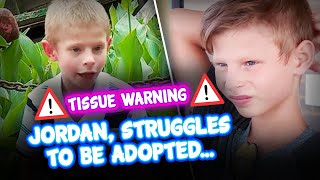 🛑Tissue Warning🛑 Jordan, struggles to be adopted... | Asking to be Adopted