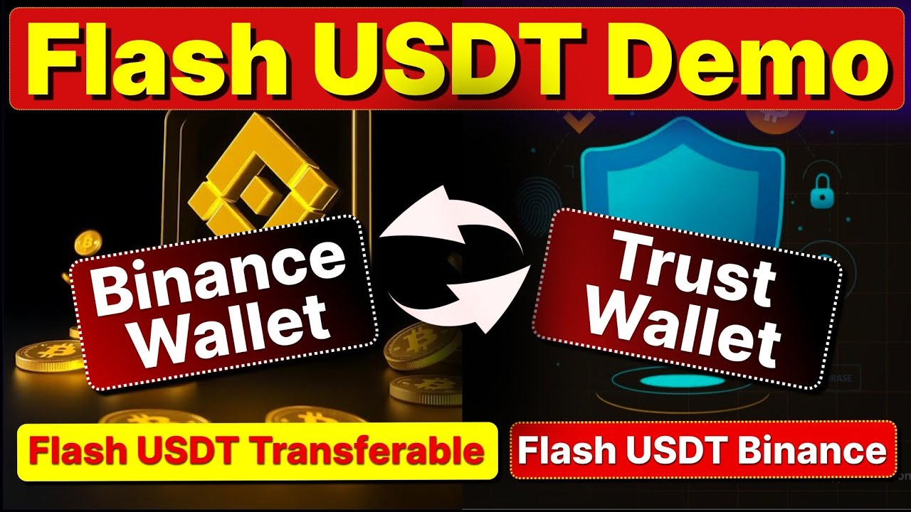 Binance to Trust Wallet Transfer Flash USDT 🤑 || Get Instantly Flash Crypto 
