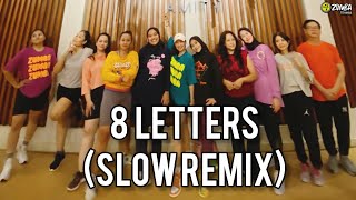 Song " 8 Letters " (Slow Remix) by Rawi Beat | ZUMBA Fitness Choreo by ZIN Leila Shanty