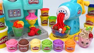 Ultimate ASMR Play Doh Rainbow Ice Cream Playset 🍧 Satisfying Unboxing Play Doh Colors & Fruit