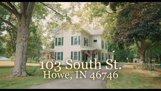 Online Auction of Historic Home in Howe IN