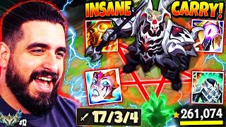 IMMORTAL MORDEKAISER 1v9 CARRY?! UNKILLABLE DEMON BUILD 🔥 | Road to Challenger #12 - s16 Gameplay