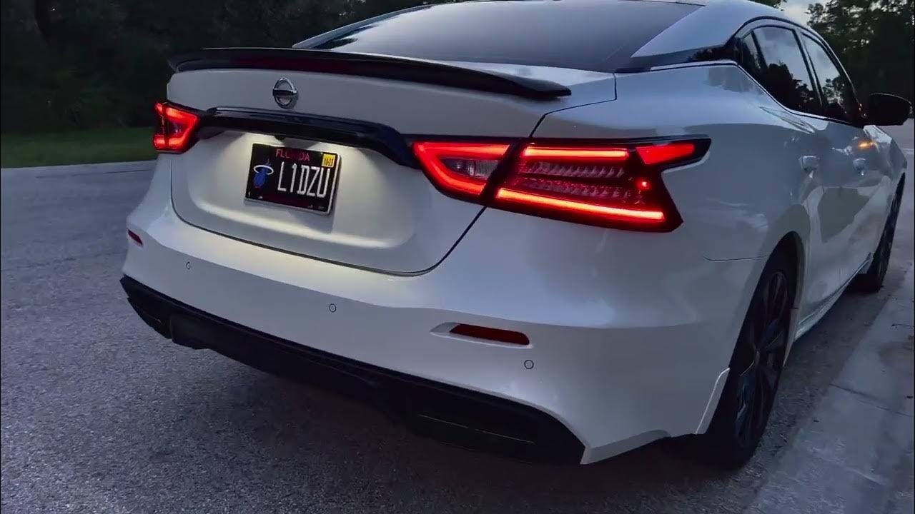 2022 Nissan Maxima Muffler Delete YouTube