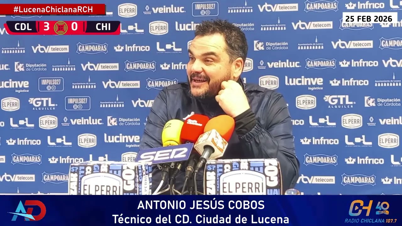PostPartido Jornada 21 | CIUDAD DE LUCENA 3 - CHICLANA CF 0