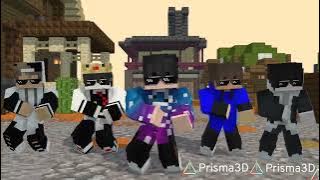 Terbayang-bayang kamu versi minecraft#minecraft(animation prisma3D)