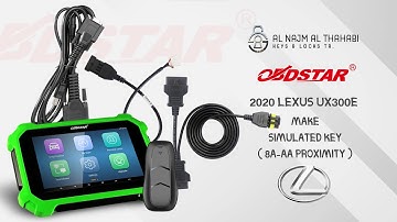 2020 LEXUS UX300E MAKE SIMULATED KEY  8A AA PROXIMITY