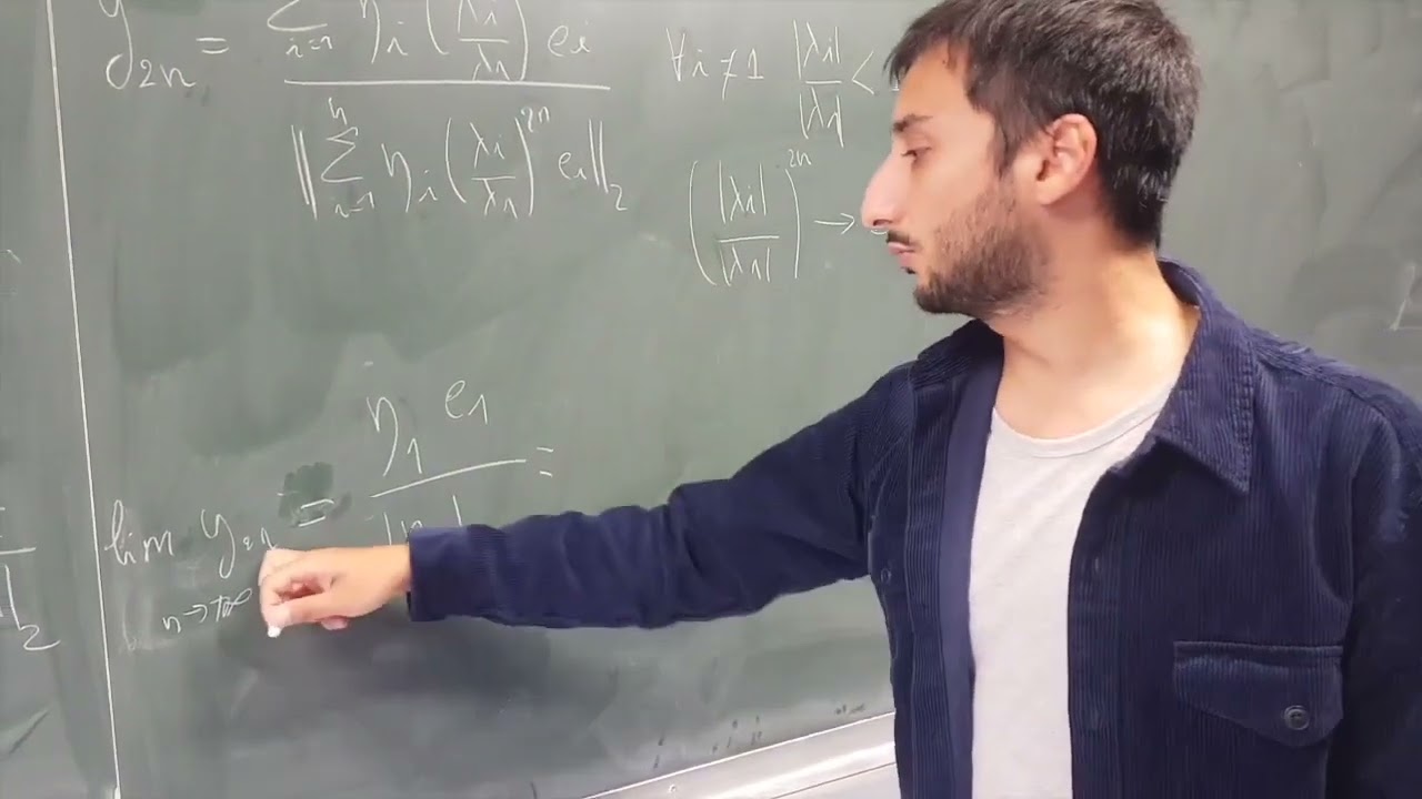Méthode des puissances par Patrick (développement et questions de jury)