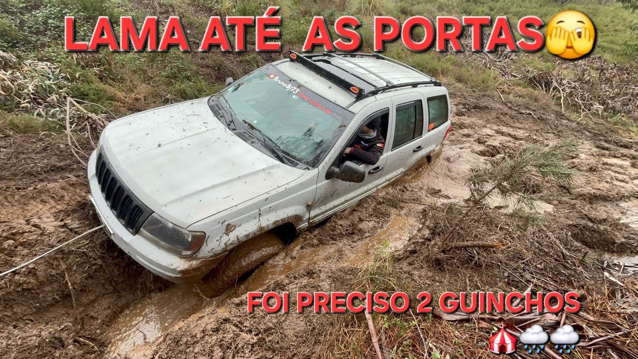 *LAMA ATÉ  AS PORTAS!!🫣*  FOI PRECISO 2 GUINCHOS 🎪🌧 !! NÃO  FOI FÁCIL!