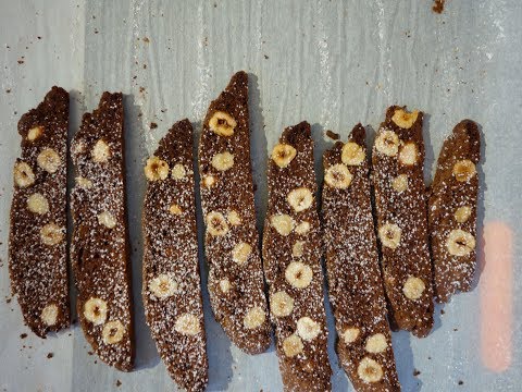 Chocolate Hazelnut Biscotti - HandMade | Christine Cushing
