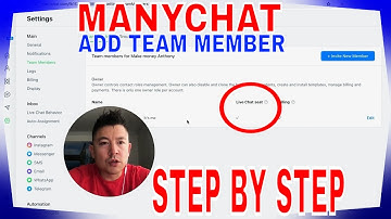 ✅  How To Add ManyChat Team Member Collaborator 🔴