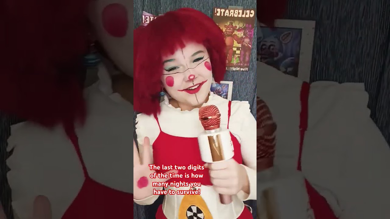 I love this song #clowncosplay #fnaf #circusbaby ##circusbabyfnaf #fnafcosplay #trending #fyp