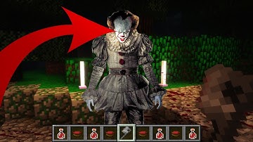 Minecraft - HOW TO PLAY PENNYWISE FROM IT CHAPTER TWO in Minecraft ! AMV SHORT Animation