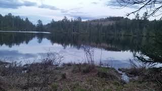 fishing trip to black hill pond what a view