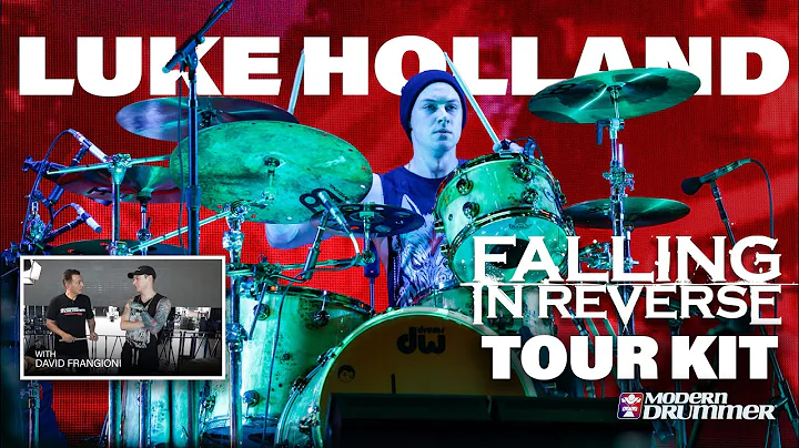 Luke Holland - Falling in Reverse - Tour Kit Rundown