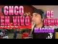 CANTANTE reacciona  A CNCO DE CERO LIVE 2020