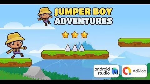 Jumper Boy Adventures Game Android Studio Project with AdMob Ads + Ready to Publish by SEGADROID