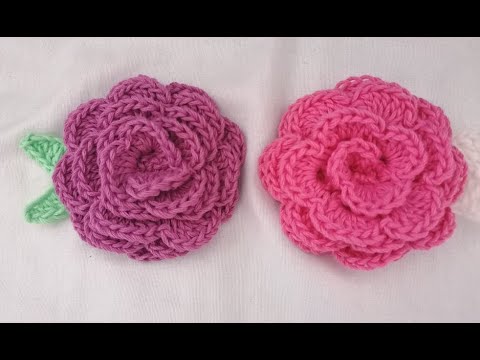 Видео: Как да плетем на една кука различни цветя