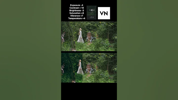 Moody green colour grading vn tutorial #moodyediting #cinematiclook