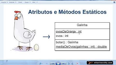 Universidade XTI   JAVA   041   Variáveis e Métodos Estáticos