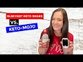 Testing SLIM FAST KETO Product with the KETO-MOJO (Is it a good meal replacement?)