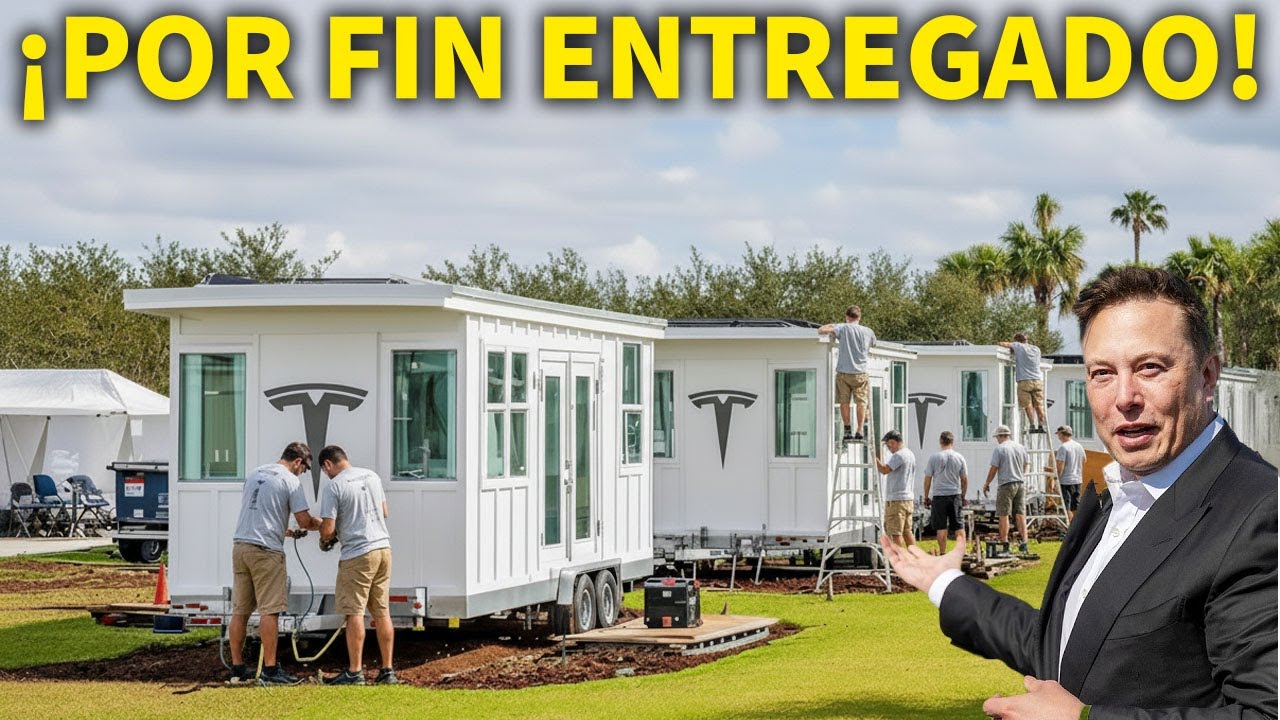 Elon Musk lanza la primera Tesla Tiny House por $7,999! Tierra gratis y sin  impuestos!