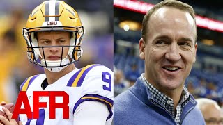 Peyton Manning Advises Joe Burrow Ahead of NFL Draft