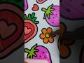 ASMR color video #art #diy #sanrio #drawing #asmrvideo #kuromi #disney #shortsvideo #color #unboxing
