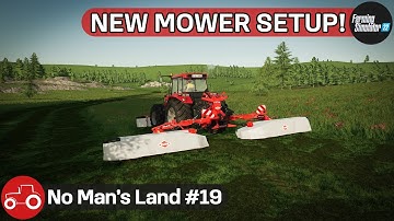 Upgrading Our Mower, Buying New Land & making Silage Bales - No Man