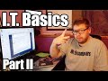 What Should I Learn for I.T. Jobs - Information Technology Basics