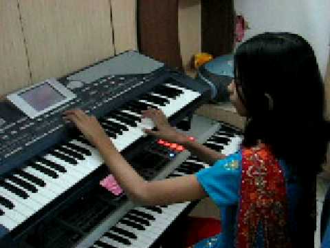 Vande Mataram Lata Mangeshkar   Anand Math Instrumental Music by Indian Girl