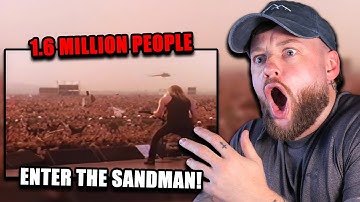 *THIS IS INSANE* Reacting to "Metallica - Enter Sandman Live Moscow 1991"