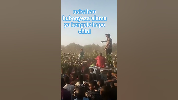 msafara mzito sana wa kijana mkiwa kabisa si mwingine bali kijana mdogo wa kamongo ni hatari sana