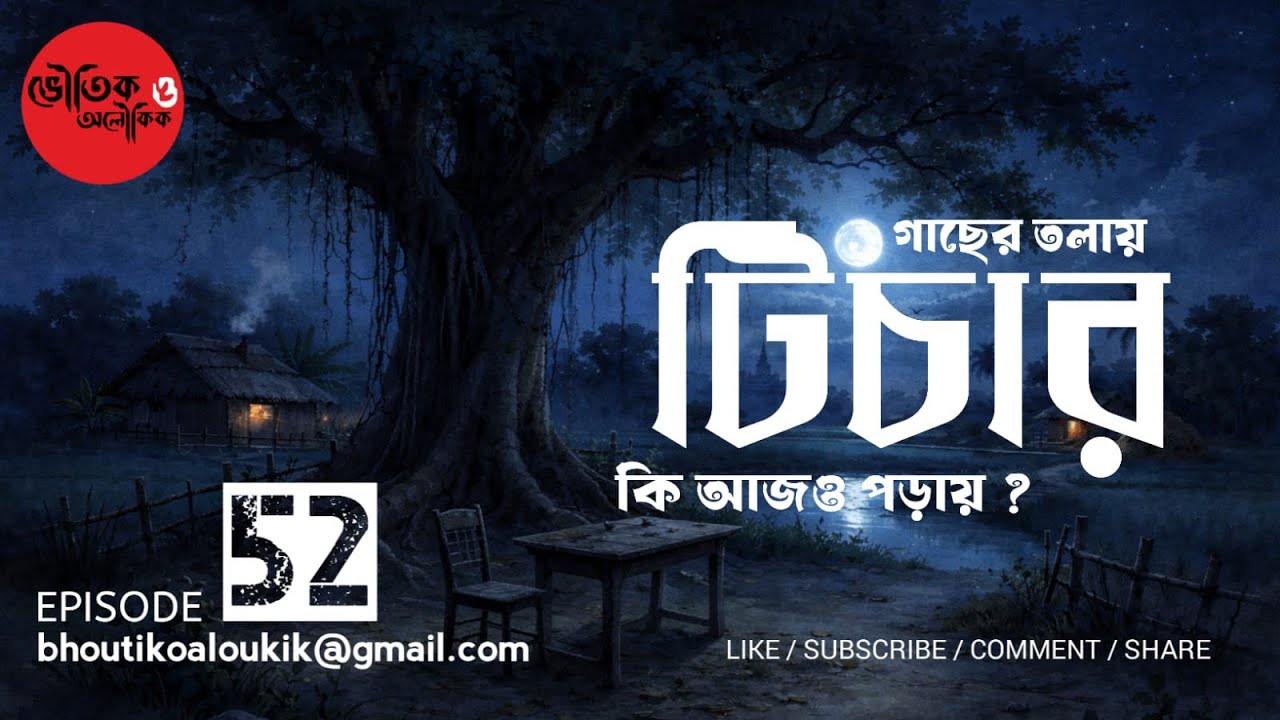 গাছতলায় টিচার কি আজও পড়ায় 😱 । Bengali Horror Story 🔥