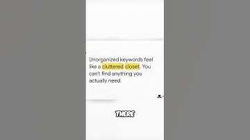 Keyword Clustering: Stop the Chaos! SEO