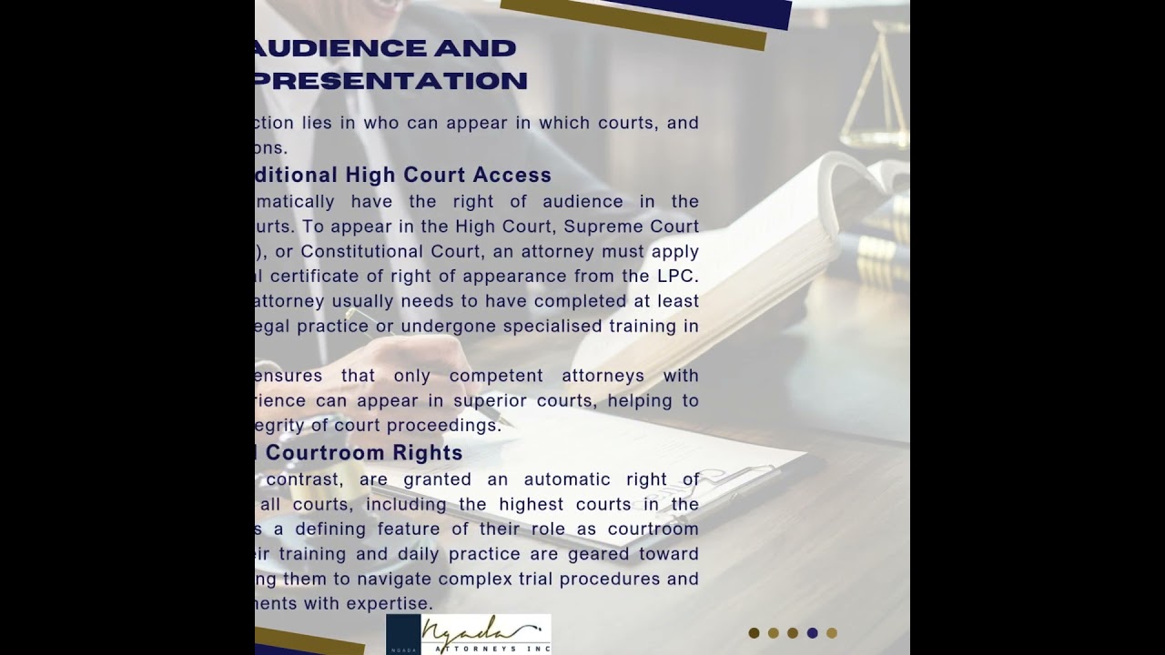 ⚖️ Понимание юридической профессии в Южной Африке 🇿🇦 Закон о юридической практике (LPA) 2014 года,