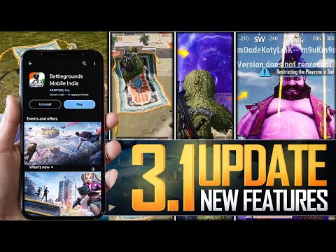 Видео: BGMI 3.1 UPDATE : New Features ,New Aladdin Mode , Night Mode & Mode | Bgmi New Update