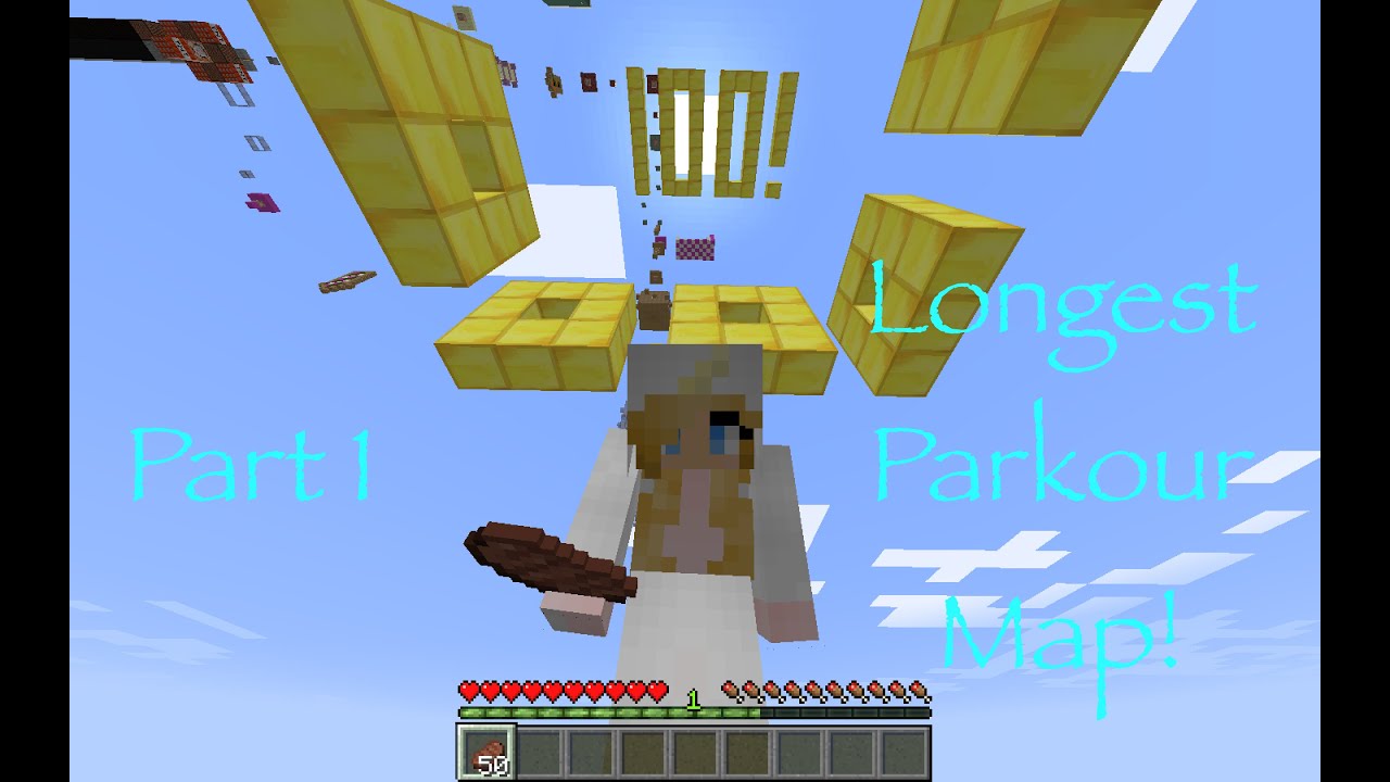 Longest Parkour Map Part 1 - YouTube