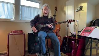 Ernie Ball Music Man Sterling 4HP (with Piezo pickup ) bass demo