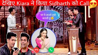 Kiara Advani Called Sidharth Malhotra😍Koffee With Karan Season 7 [Vicky Kaushal & Sidharth Malhotra]
