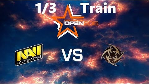 NaVi vs NiP - 1/3 Train. Мажор DreamHack Open Cluj Napoca 2015. Playoff 1/2 Стадия. CS:GO