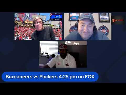 LIVE 3 PM/ET Sports Talk Florida Bucs Report Pregame Show - Packers - Bucs Showdown